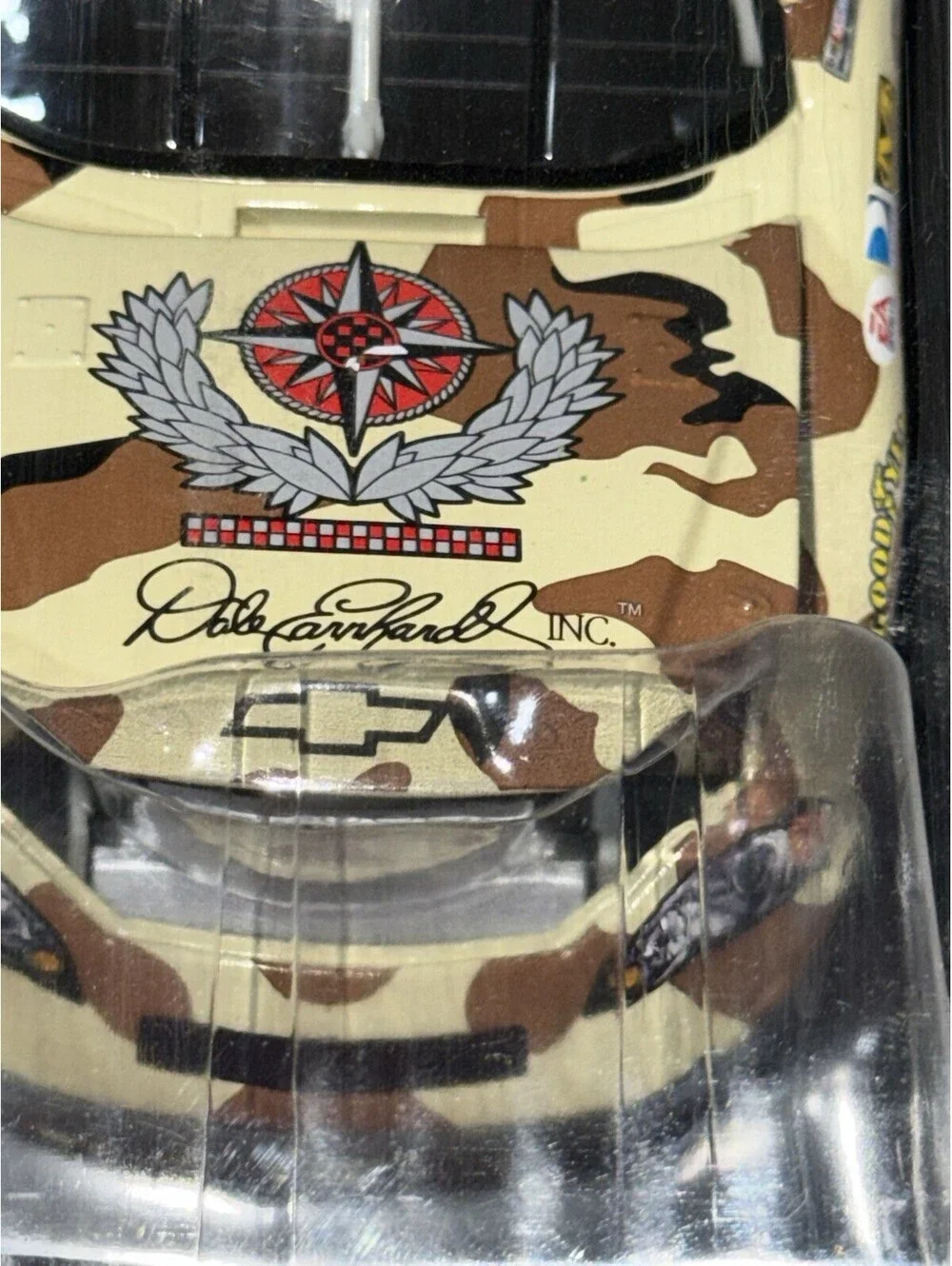 🔥 1:24 Dale Earnhardt Jr Warrior Foundation  2008 Open Hood Display Case 🔥